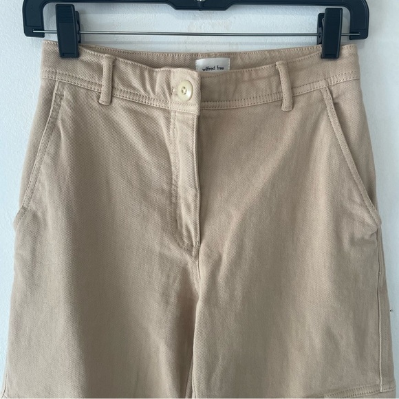 Aritzia Wilfred Free Tan Maeve Twill Cargo Pants - 37288 - Picture 6 of 11